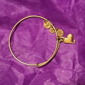 Alex & Ani  Heart bracelet